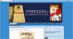 Desktop Screenshot of parroquiavillarrubia.blogspot.com