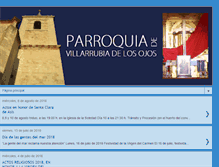 Tablet Screenshot of parroquiavillarrubia.blogspot.com