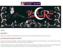 Tablet Screenshot of blacksanctuaryoftherose.blogspot.com