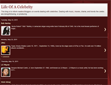 Tablet Screenshot of celebrityinformationstation.blogspot.com