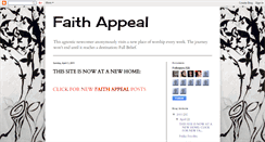 Desktop Screenshot of faithappeal.blogspot.com