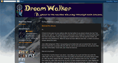 Desktop Screenshot of peregrin-dreamwalker.blogspot.com