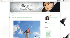 Desktop Screenshot of magalie-paquet.blogspot.com