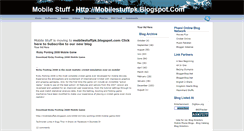 Desktop Screenshot of mobile-phonline.blogspot.com