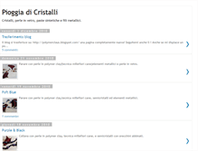 Tablet Screenshot of pioggiadicristalli.blogspot.com
