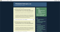 Desktop Screenshot of philadelphia-bankruptcy-law.blogspot.com