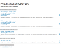 Tablet Screenshot of philadelphia-bankruptcy-law.blogspot.com