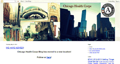 Desktop Screenshot of chicagohealthcorps.blogspot.com