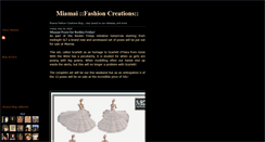 Desktop Screenshot of miamaifashioncreations.blogspot.com