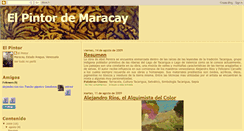 Desktop Screenshot of elpintordemaracay.blogspot.com