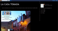 Desktop Screenshot of lacasatomadaguanajuato.blogspot.com