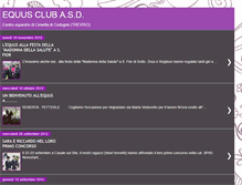 Tablet Screenshot of equusclub.blogspot.com