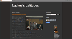 Desktop Screenshot of lackeyslatitudes.blogspot.com