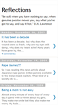 Mobile Screenshot of ck-reflections.blogspot.com