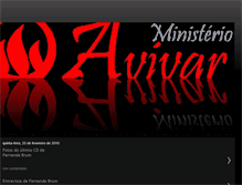 Tablet Screenshot of ministerioavivar.blogspot.com