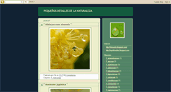 Desktop Screenshot of detallesdelanaturaleza.blogspot.com