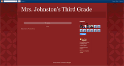 Desktop Screenshot of johnstonthird.blogspot.com