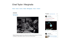 Desktop Screenshot of chadtaylormarginalia.blogspot.com