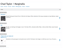 Tablet Screenshot of chadtaylormarginalia.blogspot.com
