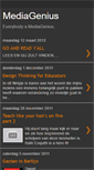 Mobile Screenshot of mediageniusblog.blogspot.com