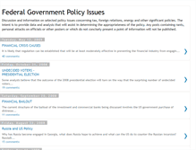 Tablet Screenshot of federal-government.blogspot.com