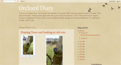 Desktop Screenshot of my-orchard-diary.blogspot.com