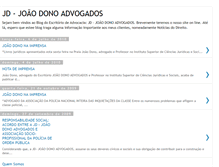 Tablet Screenshot of donoadvogados.blogspot.com