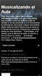 Mobile Screenshot of musicalizandoelaula.blogspot.com