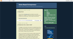 Desktop Screenshot of home-based-entrepreneur.blogspot.com