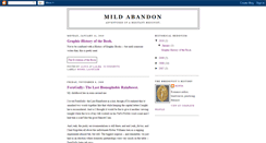 Desktop Screenshot of mildabandon.blogspot.com