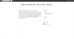 Desktop Screenshot of messengerracing.blogspot.com