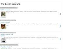 Tablet Screenshot of greenmuseum.blogspot.com