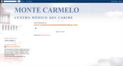 Desktop Screenshot of centroclinicomontecarmelo.blogspot.com