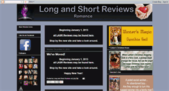 Desktop Screenshot of longandshortreviews.blogspot.com