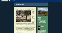 Desktop Screenshot of campmontana.blogspot.com