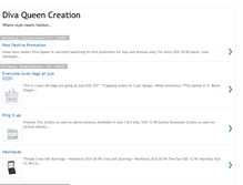 Tablet Screenshot of divaqueen-creation.blogspot.com