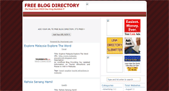 Desktop Screenshot of free-blog-directory.blogspot.com