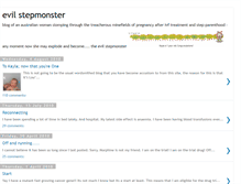 Tablet Screenshot of evilstepmonster.blogspot.com
