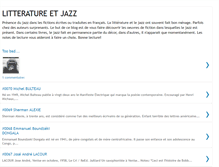 Tablet Screenshot of litteratureetjazz.blogspot.com