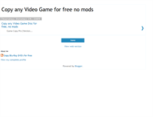 Tablet Screenshot of copygamesfree.blogspot.com