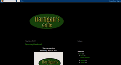 Desktop Screenshot of hartigansgrille.blogspot.com