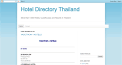 Desktop Screenshot of hoteldirectorythailand.blogspot.com