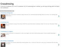 Tablet Screenshot of crossdressing1.blogspot.com