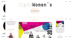 Desktop Screenshot of capitalwomensconference.blogspot.com
