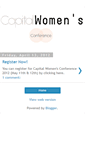 Mobile Screenshot of capitalwomensconference.blogspot.com
