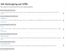 Tablet Screenshot of gtr2-24h.blogspot.com