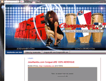 Tablet Screenshot of merenguekongmambo.blogspot.com