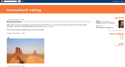 Desktop Screenshot of monument-valley.blogspot.com