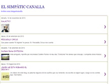 Tablet Screenshot of elsimpaticanalla.blogspot.com