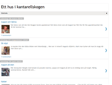Tablet Screenshot of etthusikantarellskogen.blogspot.com